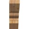 Ekena Millwork Funston Slat Rough Sawn Bracket, Western Red Cedar, 6"W x 18"D x 18"H BKT06X18X18FST06RWR - alternate 2